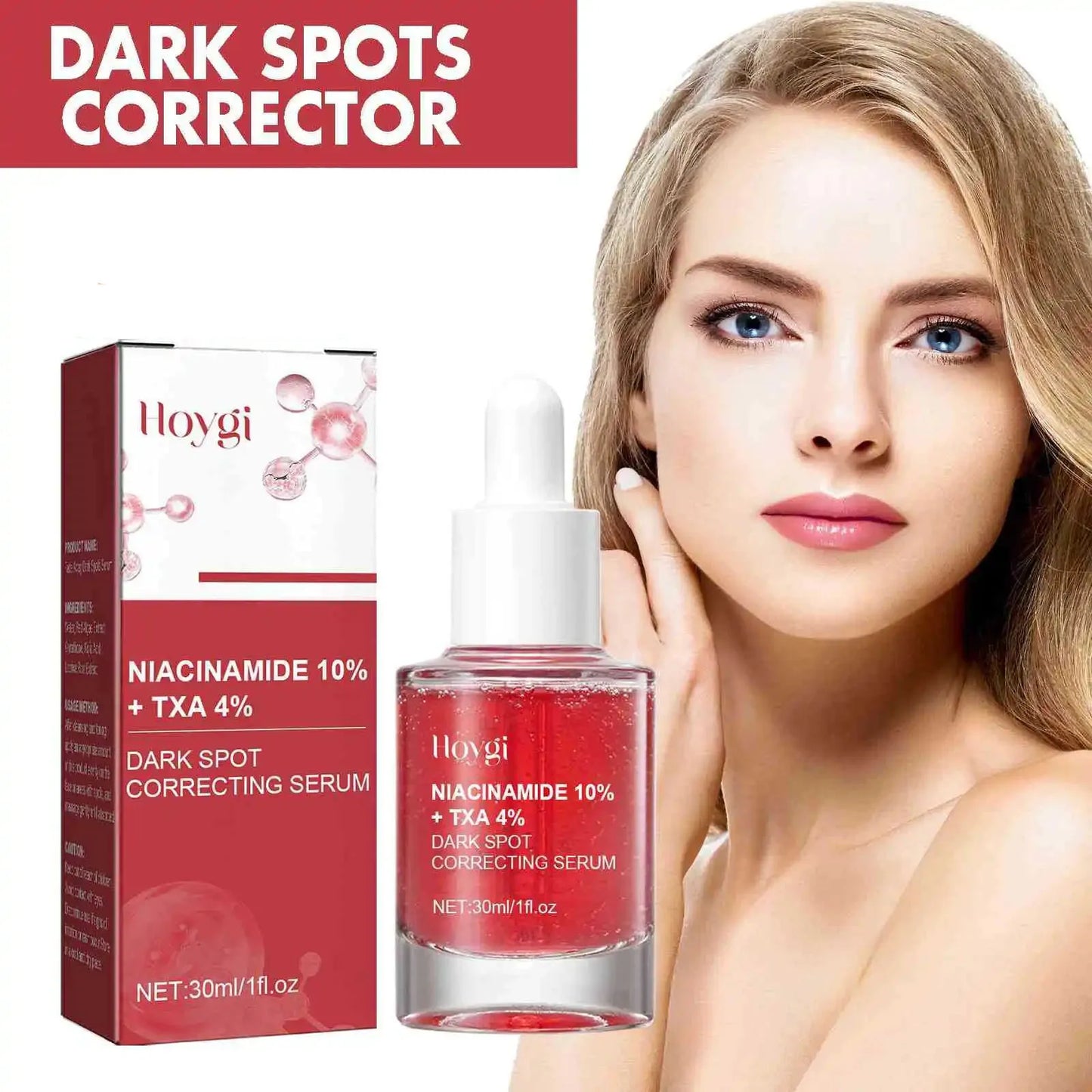 Niacinamide Serum Dark Spot Correcting Moisturizing Brightening Fade Fine Lines Deep Cleaning Makeup Remover Korean Skin Care