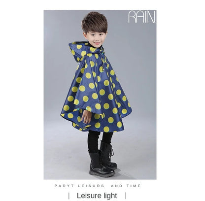 Kids Raincoat Child Rain Coat Cover Poncho Rainwear