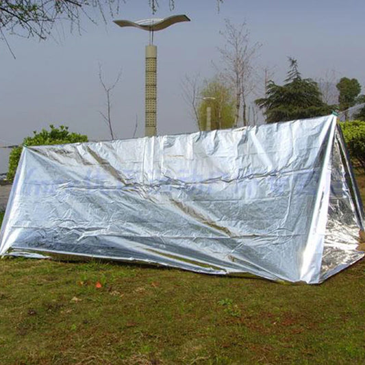 Waterproof Disposable Outdoor Survival Emergency Survival Rescue Space 210*130CM Foil First Aid Foil Thermal Blanket Accessory