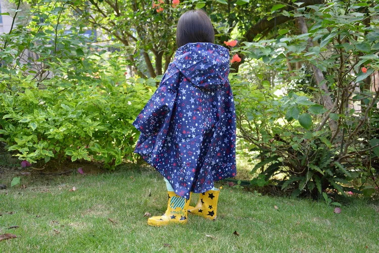 Kids Raincoat Child Rain Coat Cover Poncho Rainwear