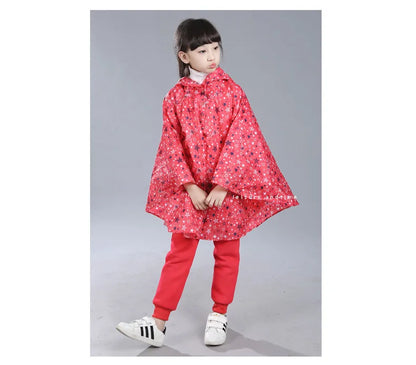 Kids Raincoat Child Rain Coat Cover Poncho Rainwear