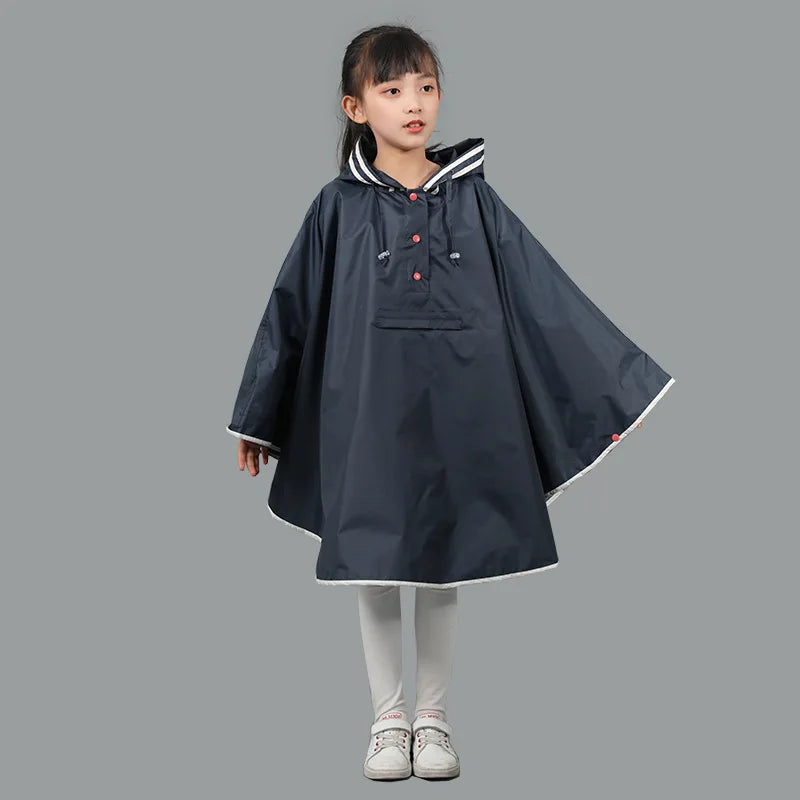 Kids Raincoat Child Rain Coat Cover Poncho Rainwear