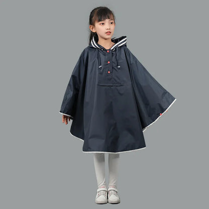 Kids Raincoat Child Rain Coat Cover Poncho Rainwear