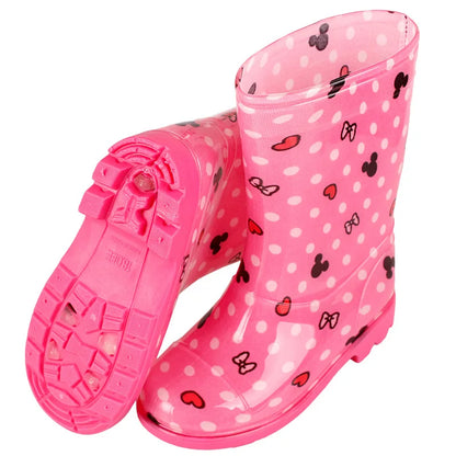 Children's High Rain Boots PVC Rainboots Waterproof