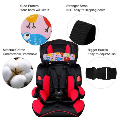 1PC Car Safety Children Fixing Band Car Seat Sleep Nap Kid Sleeping Head Support Belt Positioner Baby Sroller Holder Belt