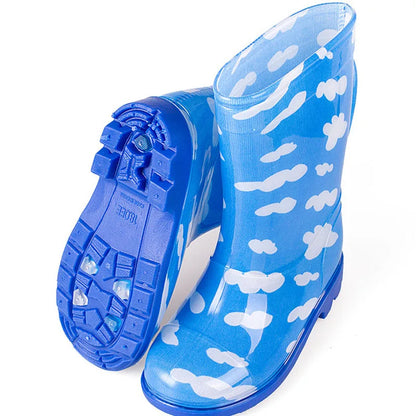 Children's High Rain Boots PVC Rainboots Waterproof