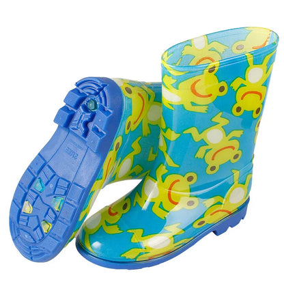 Children's High Rain Boots PVC Rainboots Waterproof