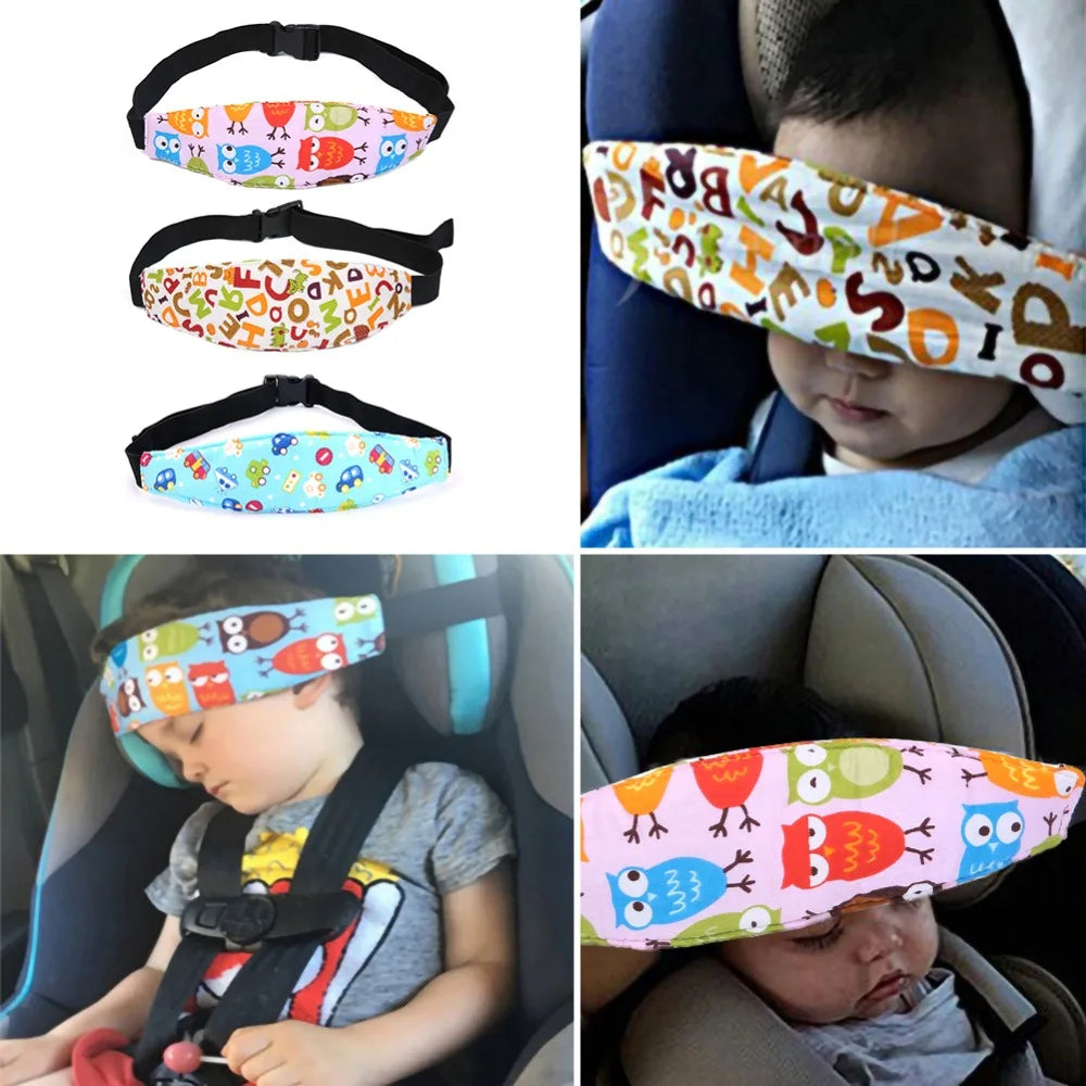 1PC Car Safety Children Fixing Band Car Seat Sleep Nap Kid Sleeping Head Support Belt Positioner Baby Sroller Holder Belt