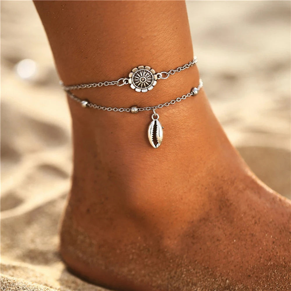 Anklet Bohemian Handmade Beaded Anklet Jewelry