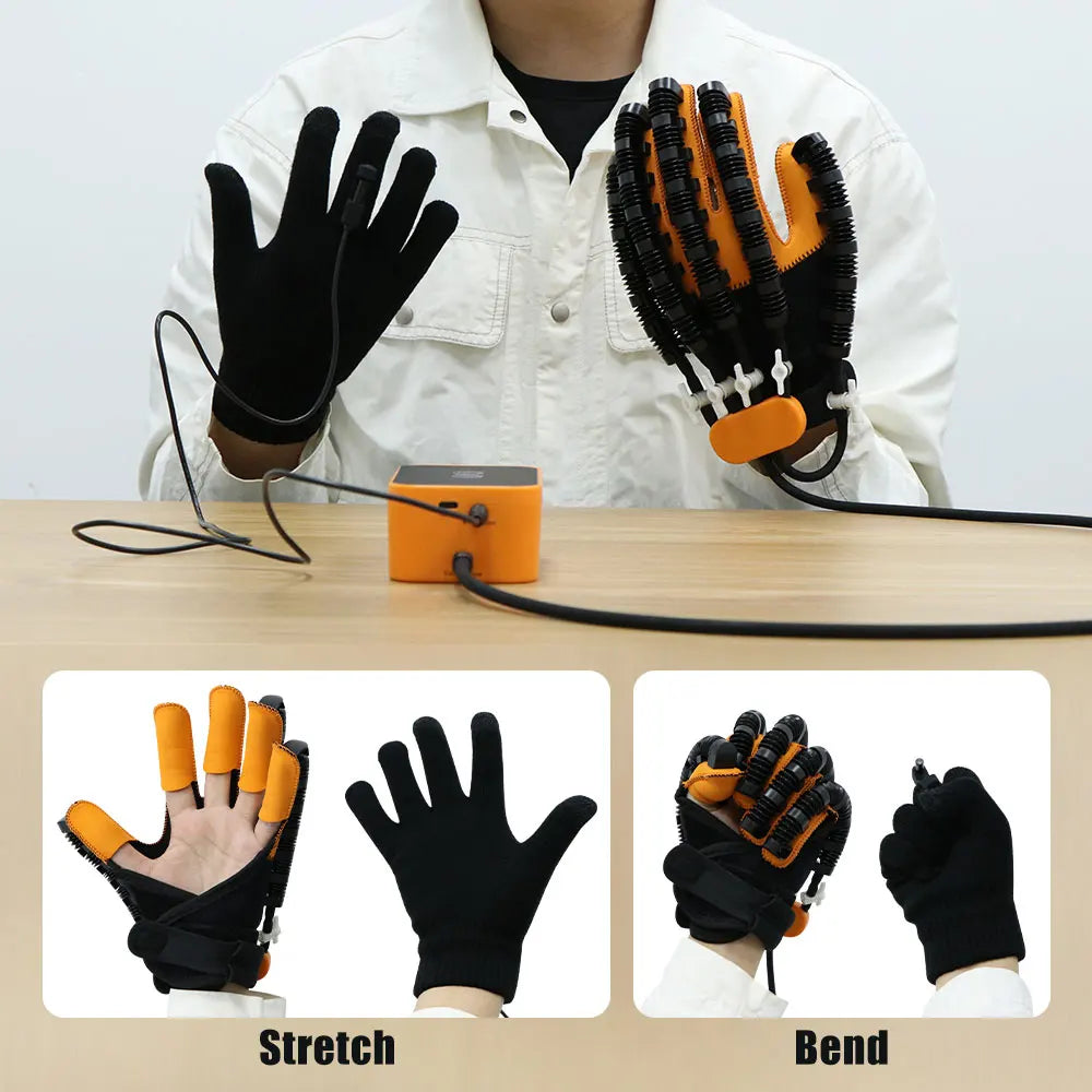 Rehabilitation Robot Glove Hand Device Finger Training Massage Gloves Stroke Hemiplegia Rehabilitation Hand Function Recovery