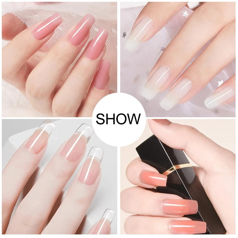 Gel Nail Polish Kit With UV Nail Lamp Electric