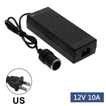 Car Power Adapter Converter Power Convert AC Adapter DC 110V/ 220V to 12V 15A Power Adapter Supply Lighter Car Accessories