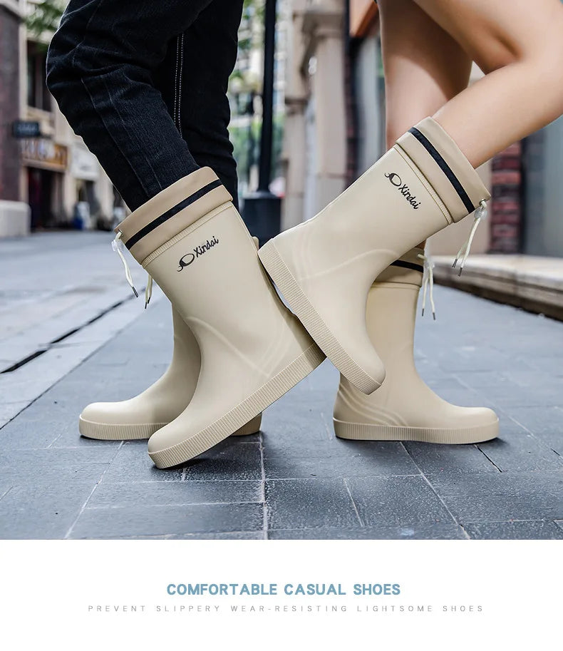 Fashionable and Versatile Rain Boots Rain Boot Waterproof