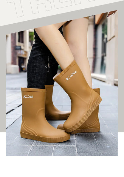 Fashionable and Versatile Rain Boots Rain Boot Waterproof