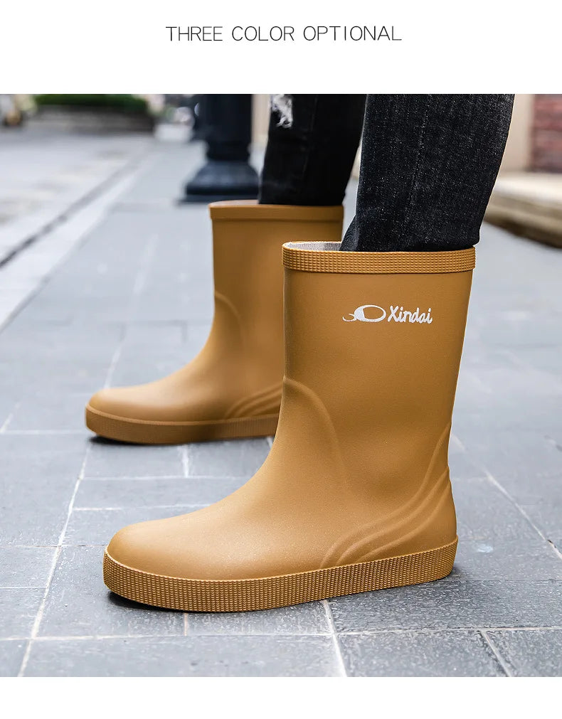 Fashionable and Versatile Rain Boots Rain Boot Waterproof