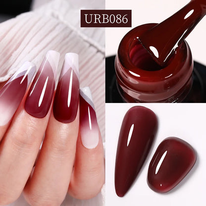 7ML Fiber Rubber Base Gel for Broken Nail Repaired Fiberglass