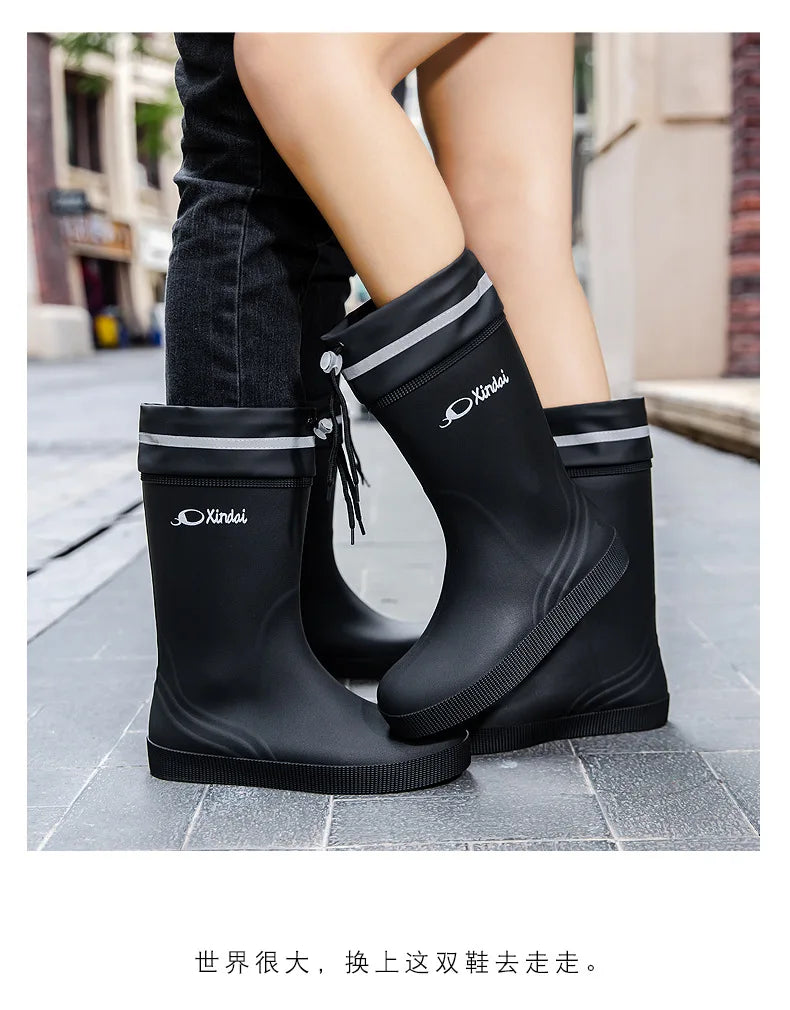 Fashionable and Versatile Rain Boots Rain Boot Waterproof