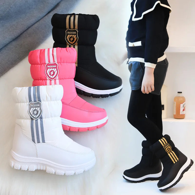 Kids Snow Boots Sneakers Winter