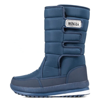 Men's Boots -40° Warm Mid-calf Snow Boots Men Winter Shoes