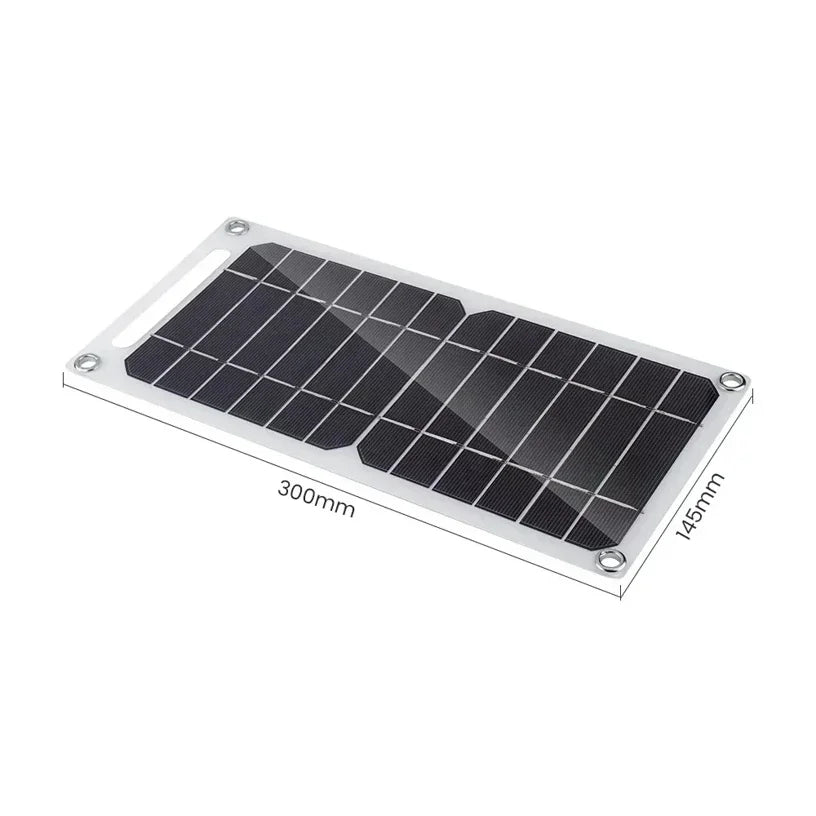 Folding Bag 10-100W Solar Panel Portable USB+DC Output Solar Charger Outdoor Power Supply Mobile Phone Generator