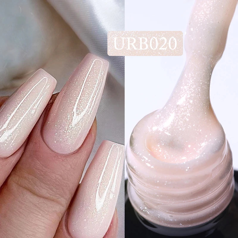 7ML Fiber Rubber Base Gel for Broken Nail Repaired Fiberglass