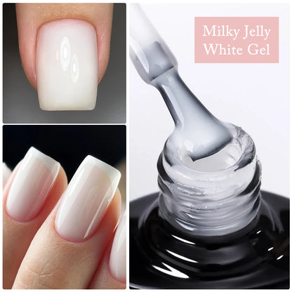 7ML Fiber Rubber Base Gel for Broken Nail Repaired Fiberglass