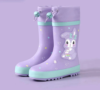 Rain Boots Cartoon Kids Rain Shoes Rabbit