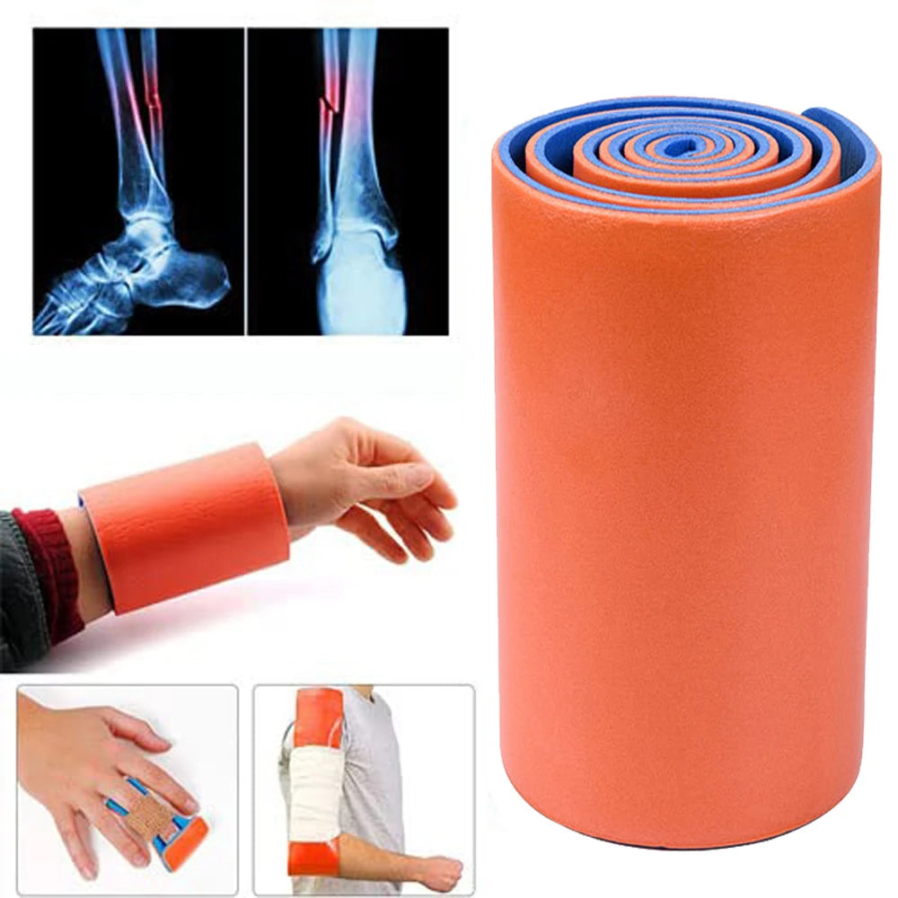 New First Aid Aluminum Splint Roll 11*46cm Medical Survival Polymer For Fixture Bone Emergency Medical Kit Outdoor Travel