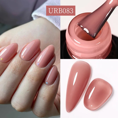 7ML Fiber Rubber Base Gel for Broken Nail Repaired Fiberglass