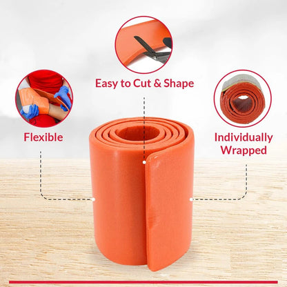 New First Aid Aluminum Splint Roll 11*46cm Medical Survival Polymer For Fixture Bone Emergency Medical Kit Outdoor Travel