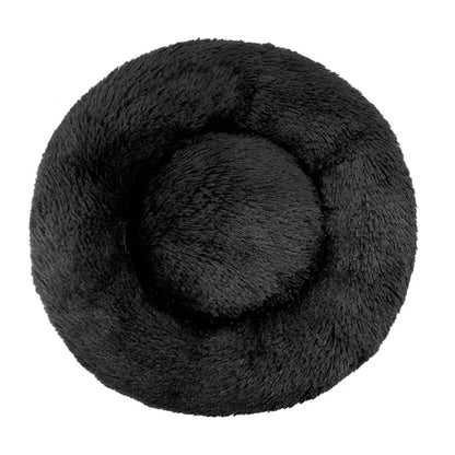 Fluffy Dog Bed For Large Round Dog Bed Super Soft Cat House Plush Cat Nest Winter Warm Dog Pet Bed