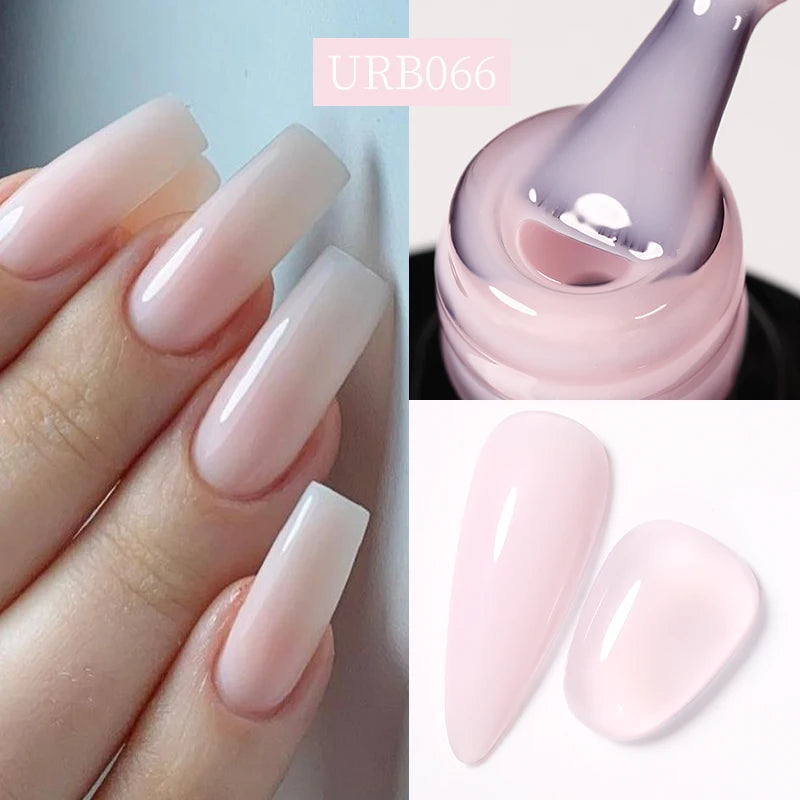 7ML Fiber Rubber Base Gel for Broken Nail Repaired Fiberglass