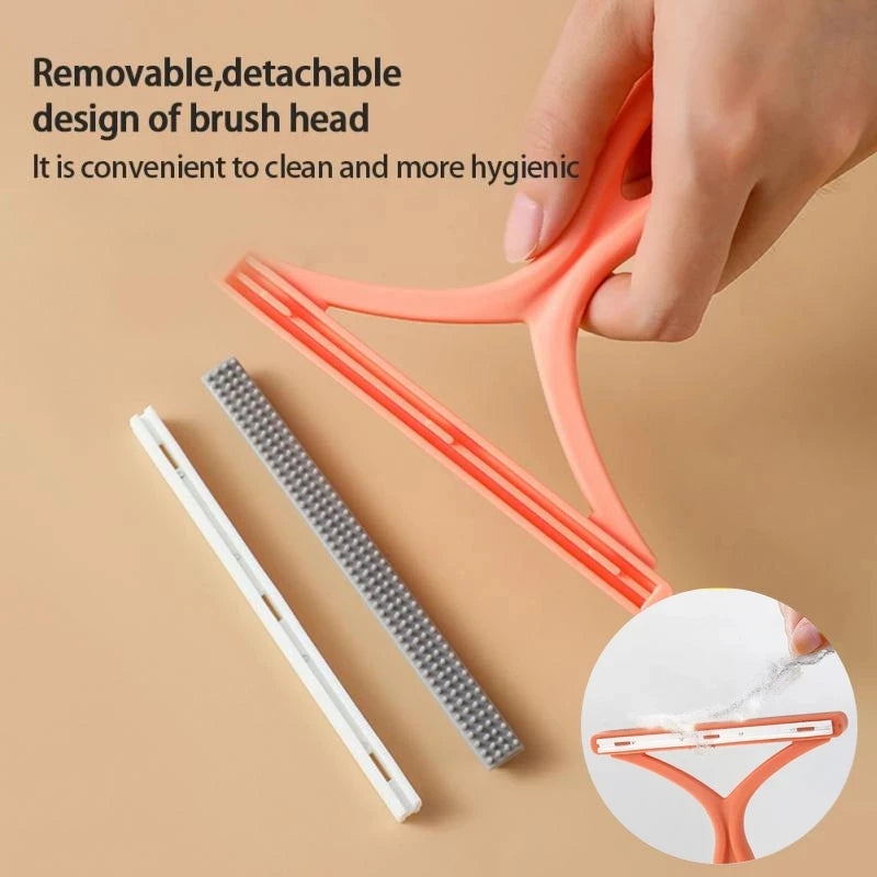 2 In 1 Silicone Double Sided Pet Hair Remover Lint Removers Sofa Carpet Shaver Clothes Sweater