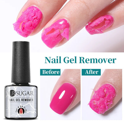 7ML Fiber Rubber Base Gel for Broken Nail Repaired Fiberglass