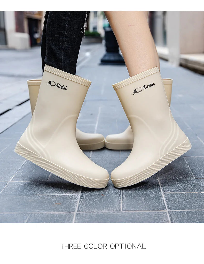 Fashionable and Versatile Rain Boots Rain Boot Waterproof