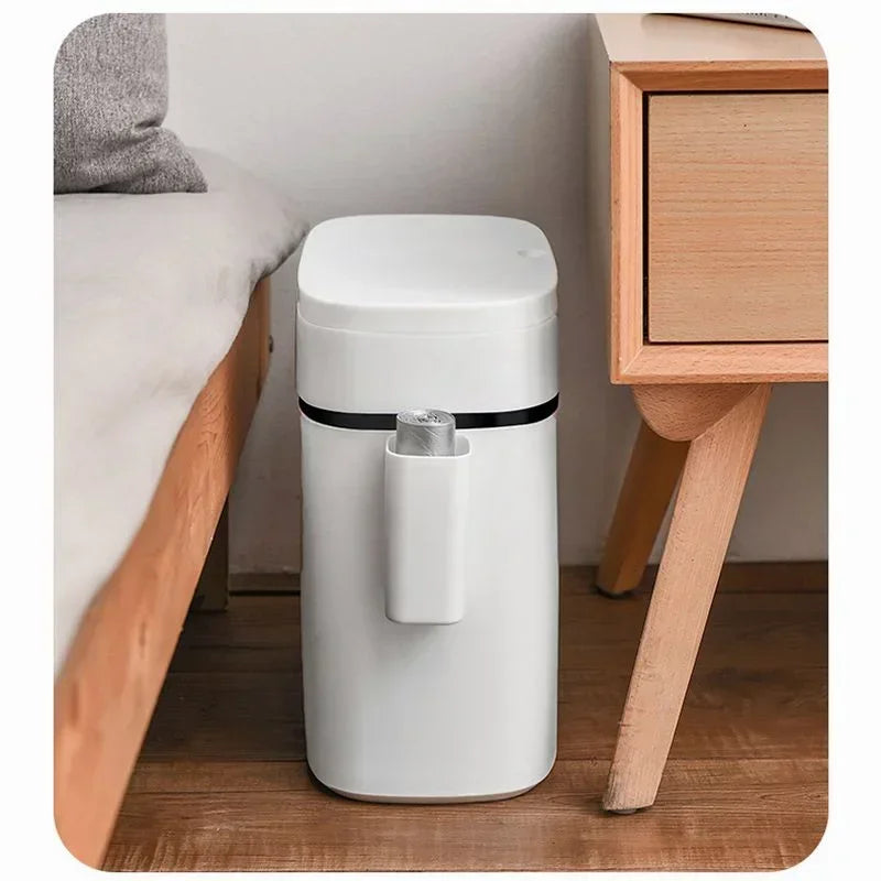 12L Storage Box Kitchen Garbage Bins Paper Basket