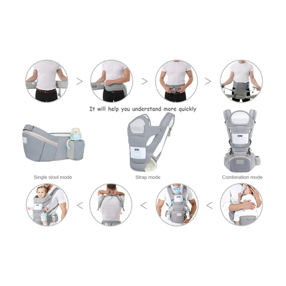 Baby Carrier Ergonomic Kangaroo Bag Accessories Soins pour bébé