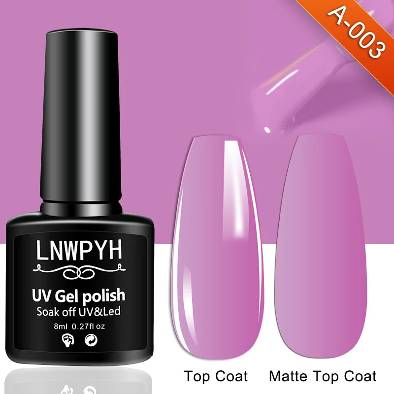 Gel Nail Polish Kit With UV Nail Lamp Electric