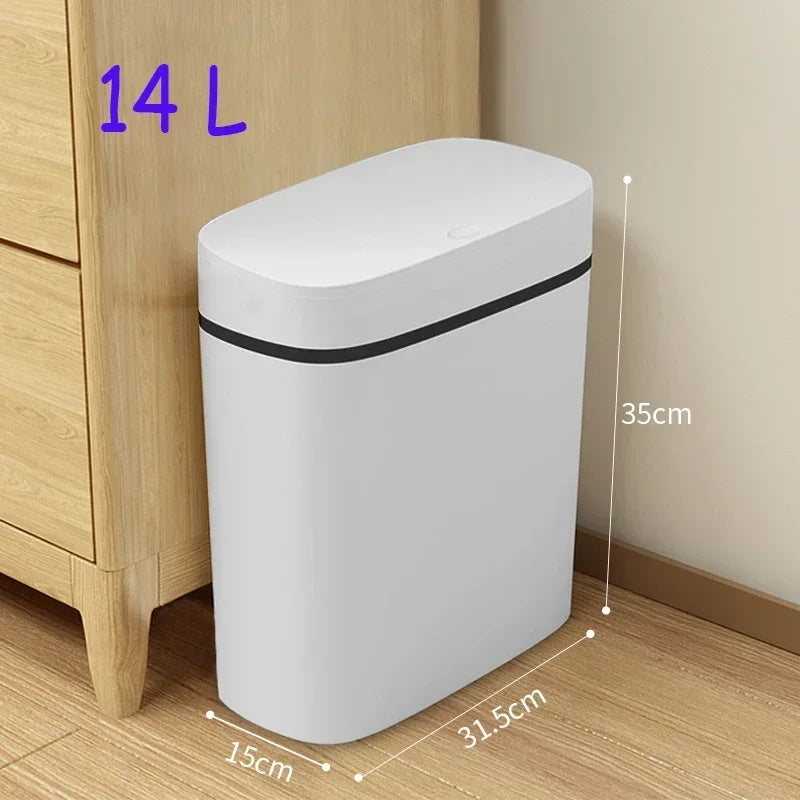 12L Storage Box Kitchen Garbage Bins Paper Basket