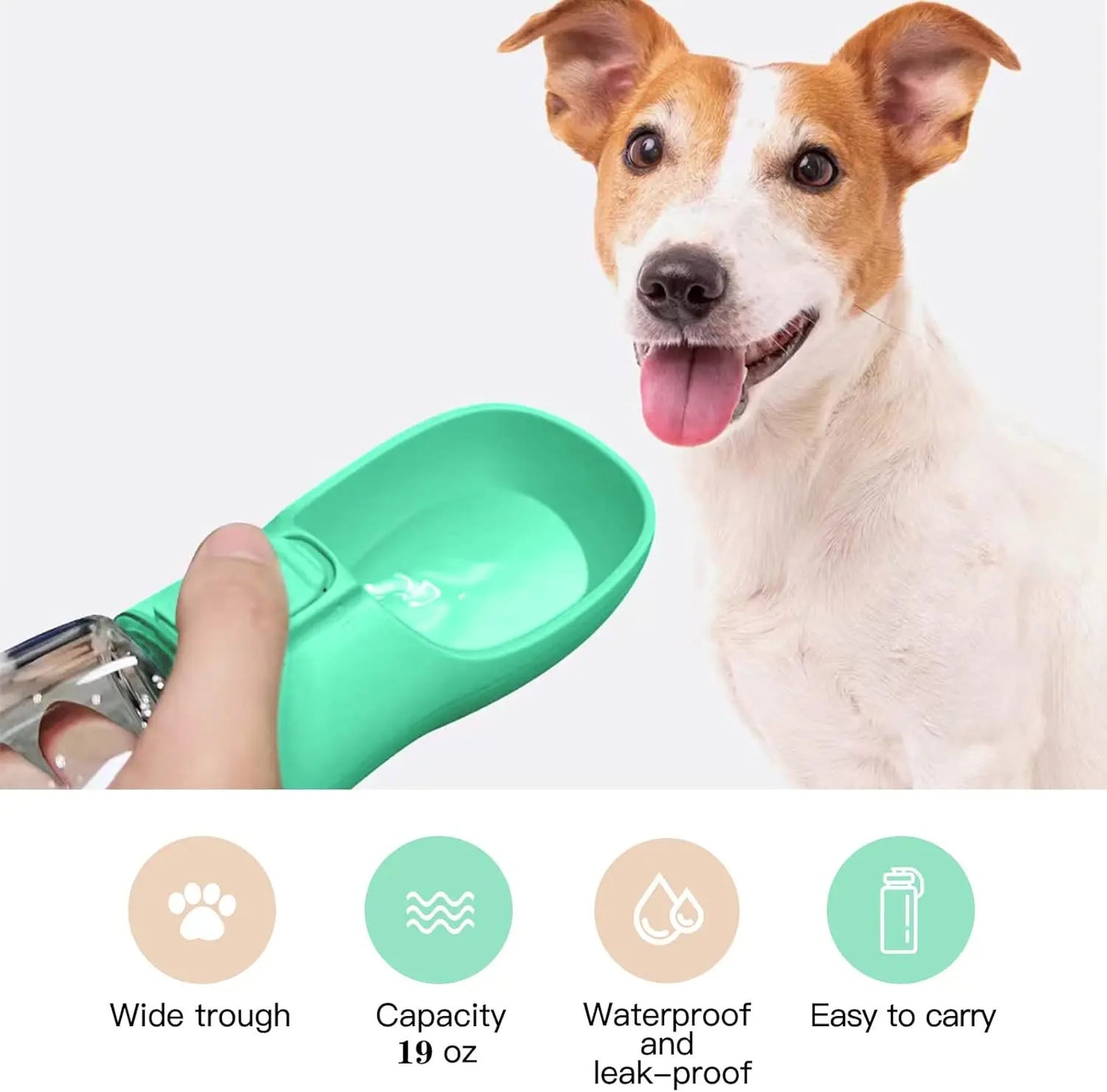 Portable Dog Water Bottle Dog Bowls For Small Large Dogs Cat Walking Drinking Bowls Puppy and Pets Supplies