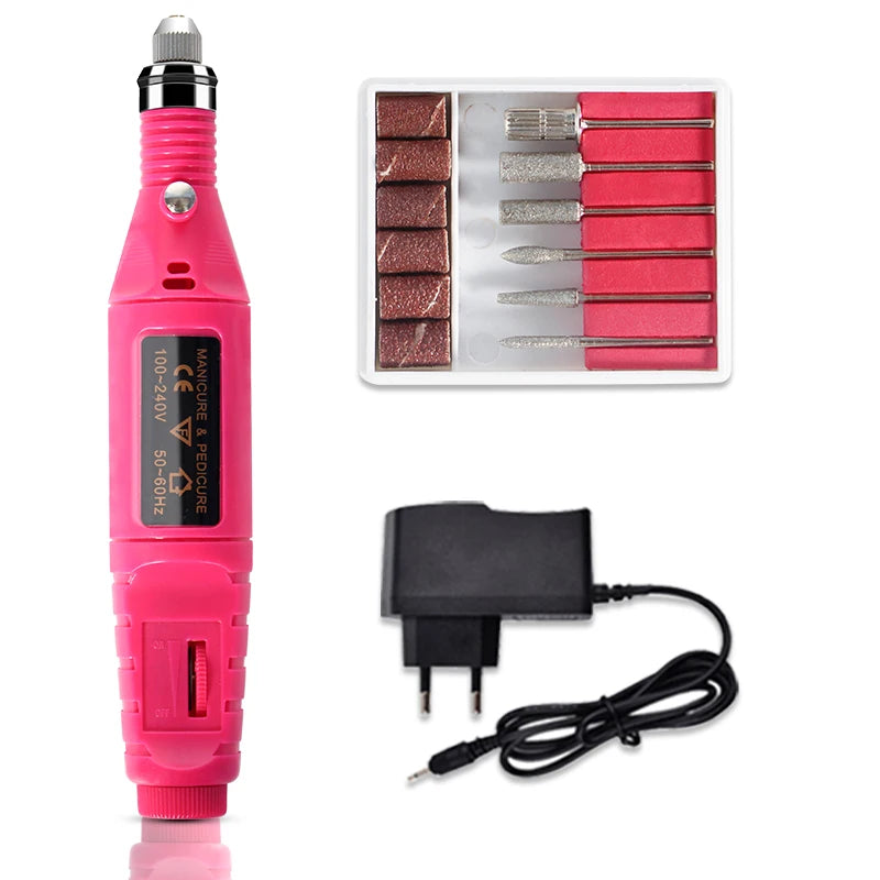 Gel Nail Polish Kit With UV Nail Lamp Electric