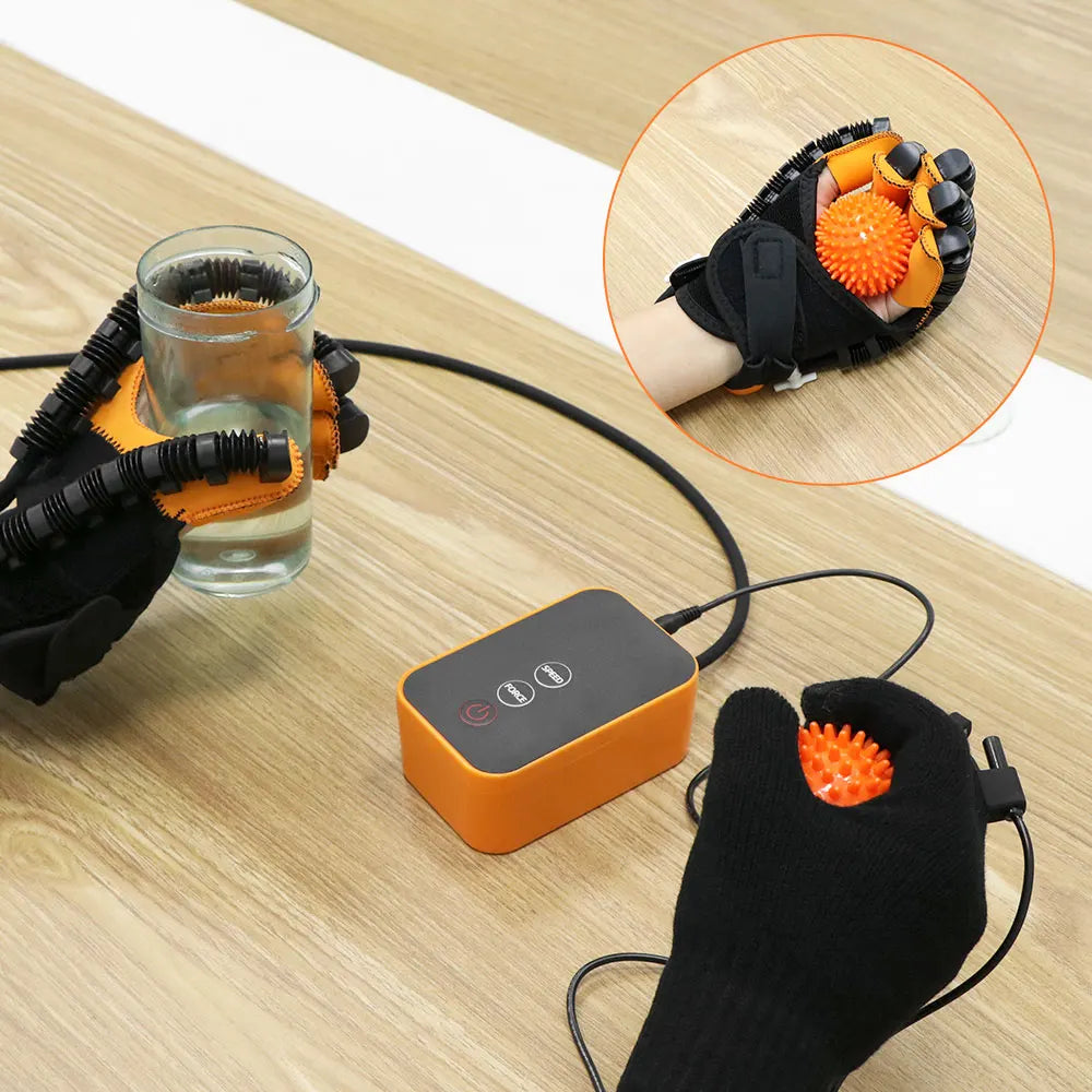 Rehabilitation Robot Glove Hand Device Finger Training Massage Gloves Stroke Hemiplegia Rehabilitation Hand Function Recovery