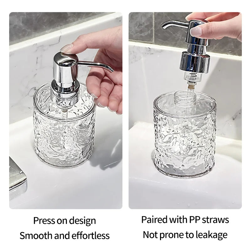 Luxury Bathroom Soap Dispenser Reusable Hand Pump Dispenser