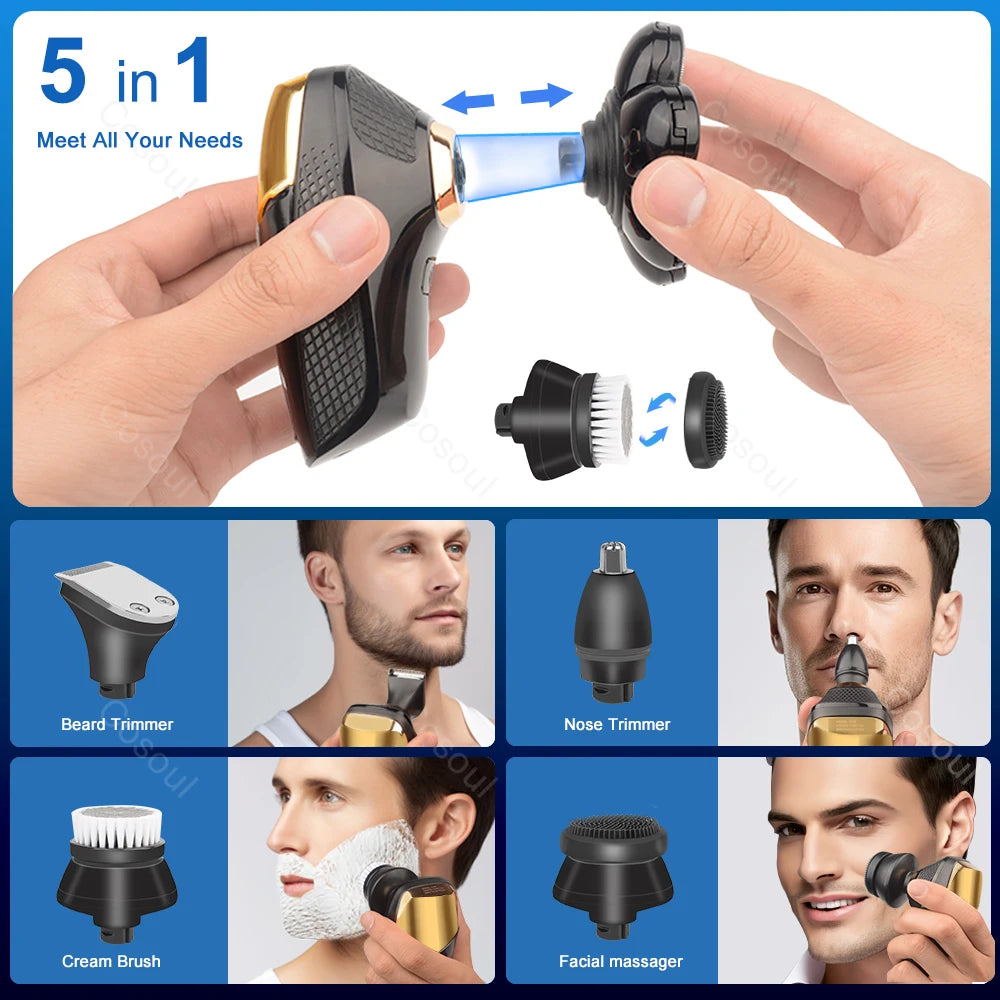 Shaver for Men Electric Shaver Powerful Bald Head