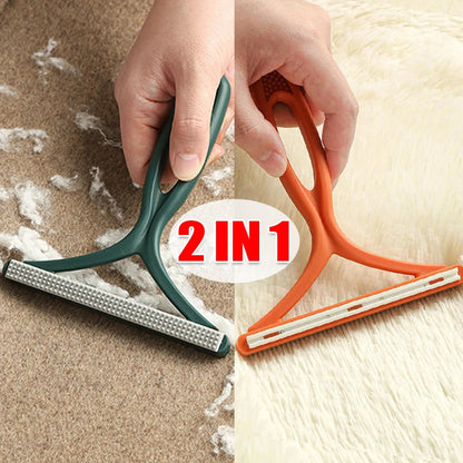 2 In 1 Silicone Double Sided Pet Hair Remover Lint Removers Sofa Carpet Shaver Clothes Sweater