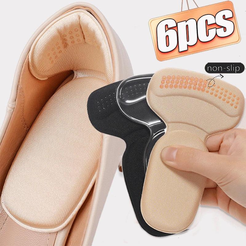 2/6pc Silicone Gel Insoles Protector Stickers Shoe Pads