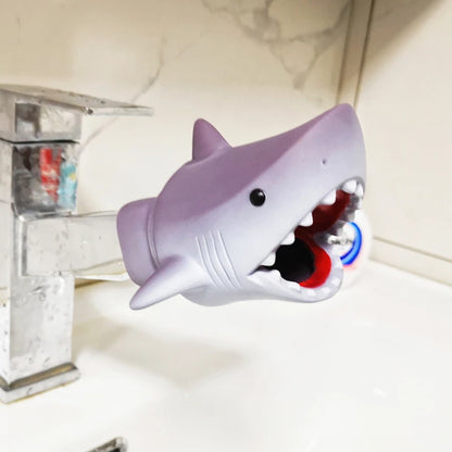 Airplane Shark Dolphin water tap Faucet Extender Saving silicone Faucet Extension Tool Help kid Washing hand kid toy