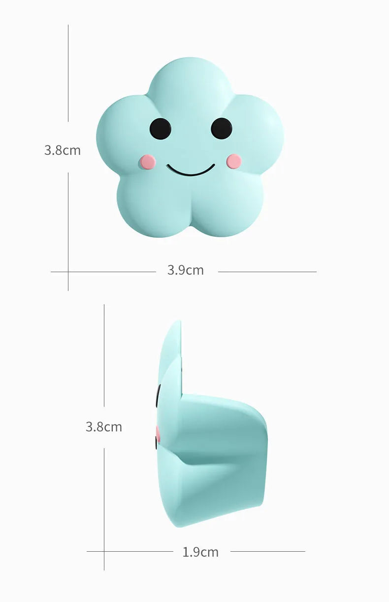 Cute Cartoon Clouds Silicone Anti-collision Table Corner Protector Protection From Children Safety for Baby Child Security