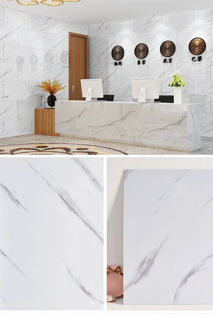 Self Adhesive Marble Wallpaper Waterproof Floor