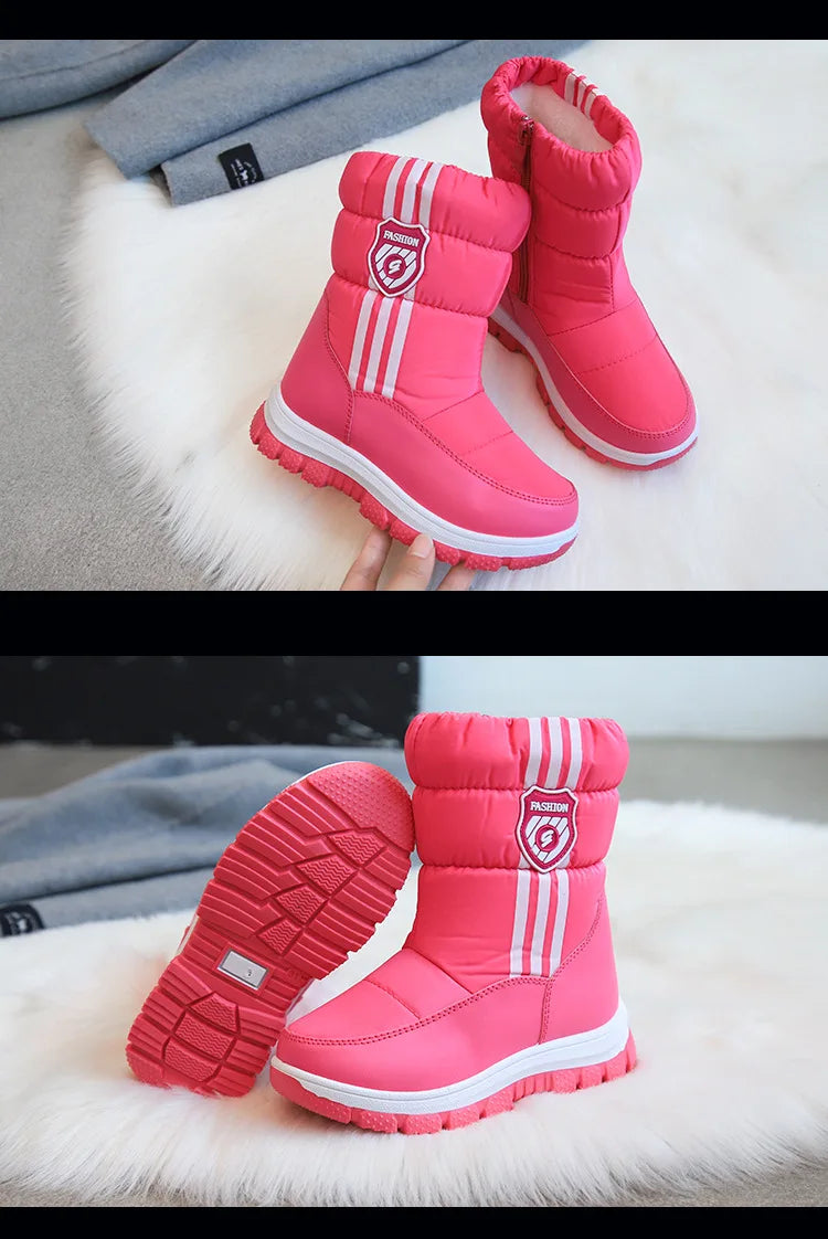 Kids Snow Boots Sneakers Winter